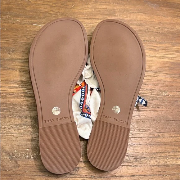Tory Burch Selby Scarf Sandal - Picture 13 of 16